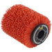 Spazzola abrasiva in nylon 80mm - L 100mm per strofinare / sgrassare / pulire