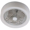 Air -light Crown - Ventole del soffitto bianco 40 cm 95 W con corona di illuminazione a LED