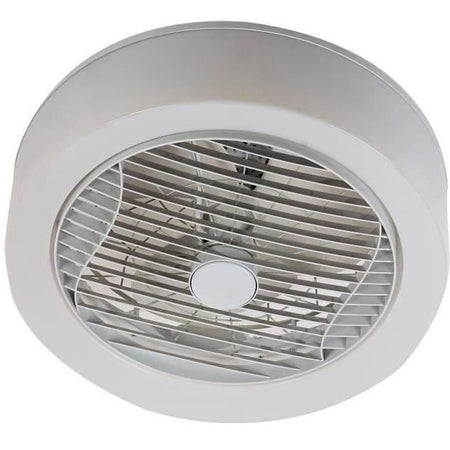 Air -light Crown - Ventole del soffitto bianco 40 cm 95 W con corona di illuminazione a LED