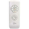 Oklahoma White & Wood - ventola del soffitto 137 cm 100w + illuminazione a LED