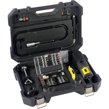 Mini smerigliatrice FARTOOLS DCP 170 - 170 W - variatore di velocità - cambio rapido dell'utensile - velocità 8000-35000 giri / min