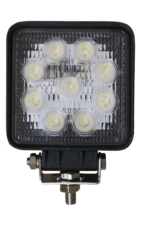 Faro Quadrato Led 27W 9-32 Volts