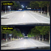 KIT LED H4 150W FARI LENTICOLARI 15000lm R8 9V-24V LENTE CANBUS LENS PROJECTOR AUTO MOTO