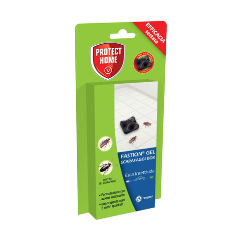 Fastion Gel Scarafaggi Box Esca Insetticida cf.2 Box Trappola Esca Pronto Uso SBM