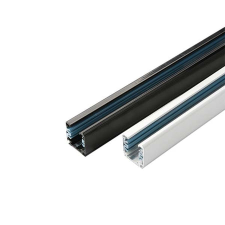 BINARIO TRIFASE NERO 3MT COMPLETO DI TAPPO E ALIMENTATORE DESTRO