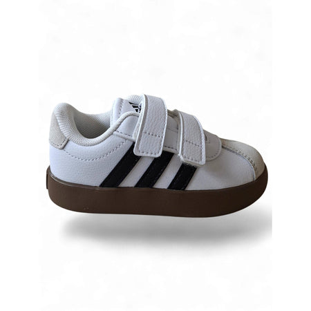 Sneakers bambino Adidas Grand Court bianco nero sportive