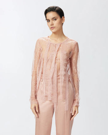 Pinko FRATICELLO MAGLIA PIZZO STRETCH 25 da donna