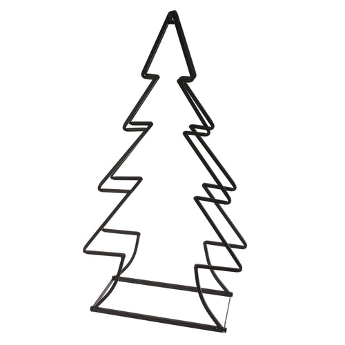 Albero in metallo porta legna per conservazione legna da ardere