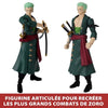 BANDAI Anime Heroes - One Piece - Figura di eroi anime 17 cm - Roronoa Zoro