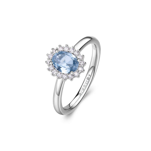 Anello Brosway Fancy - Cloud Light Blue FCL74E