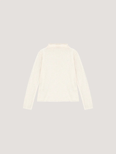 Circolo 1901 Maglia donna dolcevita jersey lace