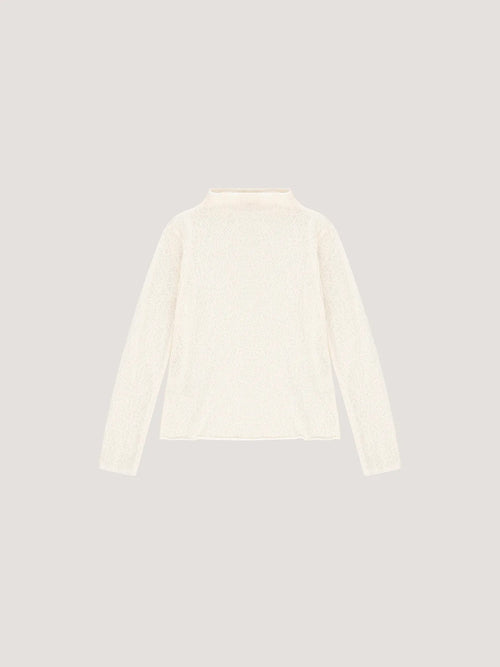 Circolo 1901 Maglia donna dolcevita jersey lace