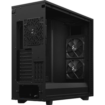 DESIGN FRATTALE Define 7 XL Pannello in vetro temperato trasparente nero