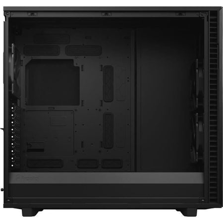 DESIGN FRATTALE Define 7 XL Pannello in vetro temperato trasparente nero