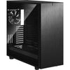 DESIGN FRATTALE Define 7 XL Pannello in vetro temperato trasparente nero