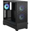 Custodia per PC - FRACTAL DESIGN - Pop Air RGB Black TG - Nero (FD-C-POR1A-06)