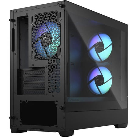 FRACTAL DESIGN - Pop Mini Air RGB Black TG - Case per PC - Nero (FD-C-POR1M-06)