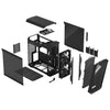 Custodia per PC - DESIGN FRACTAL - Torrent Compact Black TG Dark Tint - Nero ( FD-C-TOR1C-01 )