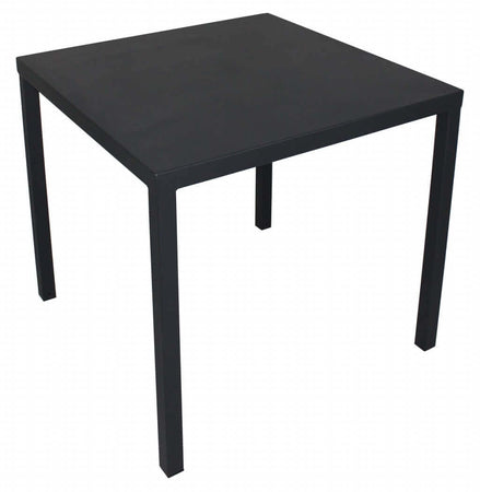 INDEX - tavolo da giardino in ferro 80x80 Antracite