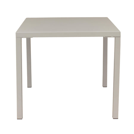 INDEX - tavolo da giardino in ferro 80x80 Tortora