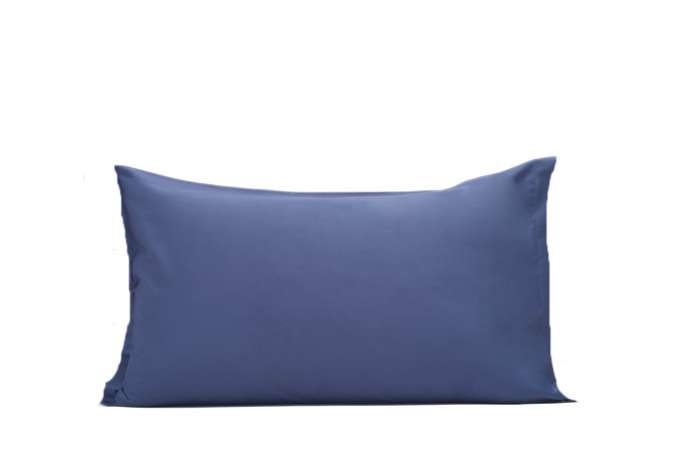 Parure Copripiumino in Raso di puro cotone Romance Azzurro / Blu - Vanita di raso