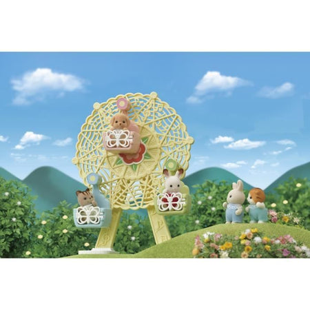 LA RUOTA GRANDE E BAMBINO BARBONCINO