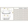 Cesto - FERPLAST - DIVANO 6 - Design moderno - Cuscino fantasia - Antiscivolo