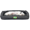 Materasso per cani - FERPLAST - TENDER TECH - 61 x 46 x 5 cm - Nero - Rivestimento sfoderabile