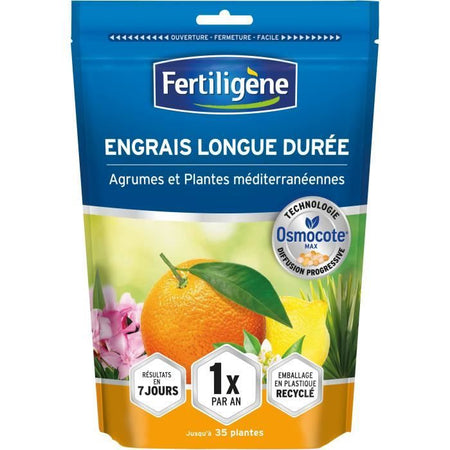 FERTILIGeNE - Concime a lunga durata Osmocote max Agrumi e piante mediterranee 700g