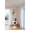 KERBL - FERDI Tiragraffi - 38 x 38 x 240 a 260 cm - Bianco - Sisal