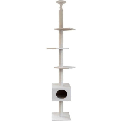 KERBL - FERDI Tiragraffi - 38 x 38 x 240 a 260 cm - Bianco - Sisal