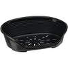 Cesto in plastica Siesta Deluxe taglia 4 nero