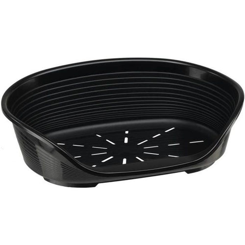 Cesto in plastica Siesta Deluxe taglia 4 nero