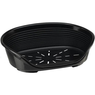 Pattumiera Siesta Deluxe in plastica taglia 6 nera