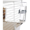 Gabbia - FERPLASTE - CAVIE 80X1 - 77 x 48 x 42 cm - Grigio chiaro