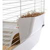 Gabbia - FERPLASTE - CAVIE 80X1 - 77 x 48 x 42 cm - Grigio chiaro