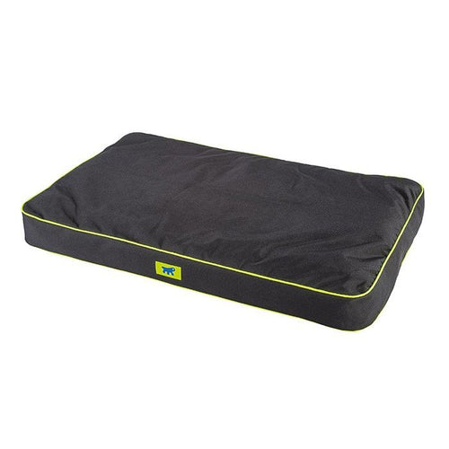 Cuscino per cani - Ferplast - Polo - Nero - 65 x 40 x 8 cm - Impermeabile e sfoderabile