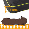 Cuscino per cani - Ferplast - Polo - Nero - 65 x 40 x 8 cm - Impermeabile e sfoderabile