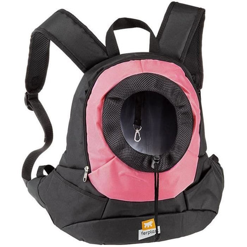 Zaino per cani - FERPLAST - KANGOO - Piccolo 6 kg - Rosa