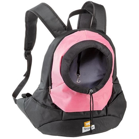 Zaino per cani - FERPLAST - KANGOO - Grande 8 kg - Rosa