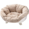 Cesto - FERPLAST - DIVANO TRONO 4 - Con cuscino - Bianco