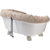 Cesto - FERPLAST - DIVANO TRONO 4 - Con cuscino - Bianco
