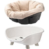 Cesto - FERPLAST - DIVANO TRONO 4 - Con cuscino - Bianco
