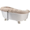 Cesto - FERPLAST - DIVANO TRONO 6 - Con cuscino - Bianco