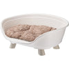 Cesto - FERPLAST - TRONO 4 - Con cuscino relax - Bianco
