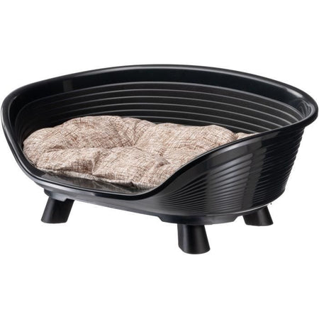 Cesto - FERPLAST - TRONO 4 - Con cuscino relax - Nero