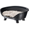 Cesto - FERPLAST - TRONO 4 - Con cuscino relax - Nero