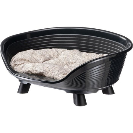 Cesto - FERPLAST - TRONO 4 - Con cuscino relax - Nero