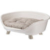 Cesto - FERPLAST - TRONO 6 - Con cuscino relax - Bianco