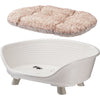 Cesto - FERPLAST - TRONO 6 - Con cuscino relax - Bianco